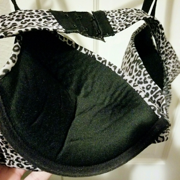 Wonderbra Cheetah Print Padded Bra 34C - Picture 2 of 3